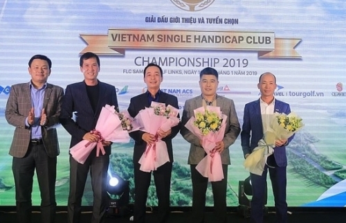 Vietnam Single Handicap Club ra mắt, kết nạp hơn 80 thành viên xuất sắc