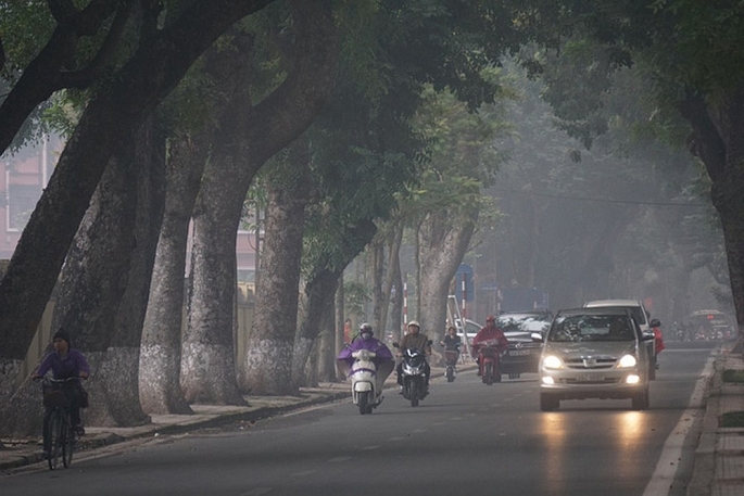 bac bo sang som co suong mu dem troi ret