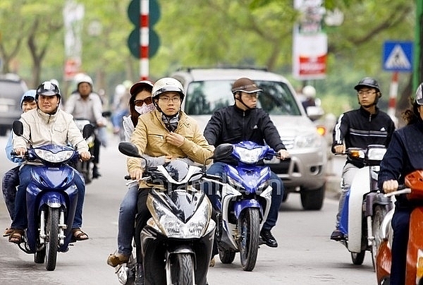 bac bo troi lanh vao sang som ngay dau di lam sau nghi tet