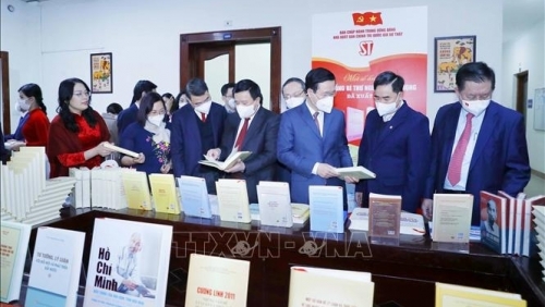 Ra mắt sách của Tổng Bí thư Nguyễn Phú Trọng về con đường đi lên chủ nghĩa xã hội ở Việt Nam
