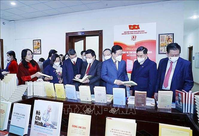 Ra mắt sách của Tổng Bí thư Nguyễn Phú Trọng về con đường đi lên chủ nghĩa xã hội ở Việt Nam