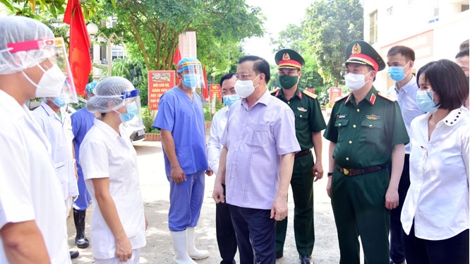 Hà Nội tổ chức hội nghị gặp mặt đại diện lực lượng y tế tuyến đầu chống dịch