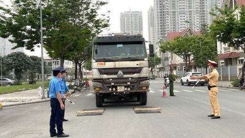 Hà Nội: Tăng cường bảo đảm trật tự an toàn giao thông sau Tết Nguyên đán