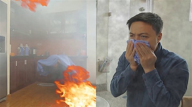 Kỹ năng thoát hiểm khi cháy chung cư, nhà cao tầng ky nang thoat hiem khi chay chung cu nha cao tang