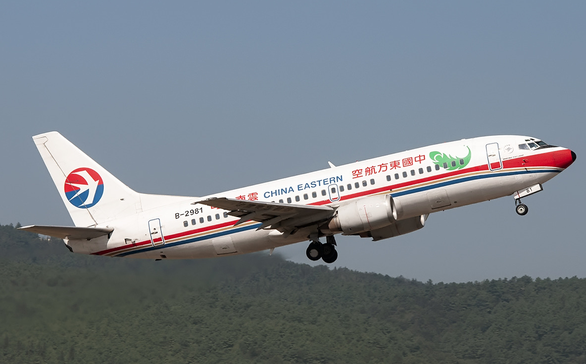 Một chiếc Boeing 737 của hãng China Eastern Airlines 