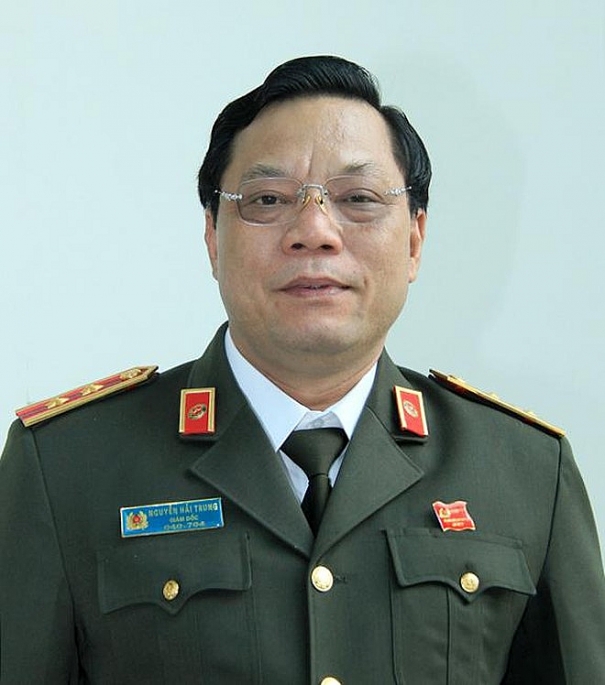 Trung tướng Nguyễn Hải Trung - Ủy viên Ban Thường vụ Thành ủy, Bí thư Đảng ủy, Giám đốc CATP Hà Nội