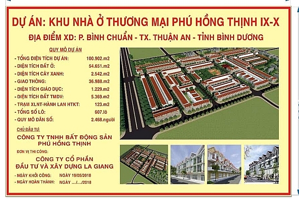 Lễ khởi công khu nhà ở thương mại Phú Hồng Thịnh IX và dự án nhà ở Phú Hồng Thịnh X le khoi cong khu nha o thuong mai phu hong thinh ix va du an nha o phu hong thinh x