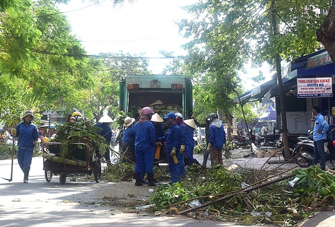 Hà Nội: Bảo đảm vệ sinh môi trường trong mùa mưa bão năm 2020 ha noi bao dam ve sinh moi truong trong mua mua bao nam 2020