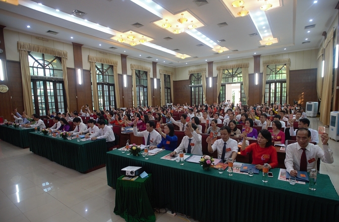 khai mac dai hoi dang bo co quan so tu phap ha noi nhiem ky 2020 2025