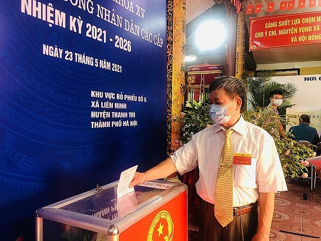 Trực tuyến: Hơn 5,4 triệu cử tri Thủ đô Hà Nội náo nức đi bầu cử đại biểu Quốc hội và HĐND các cấp nhiệm kỳ 2021 - 2026