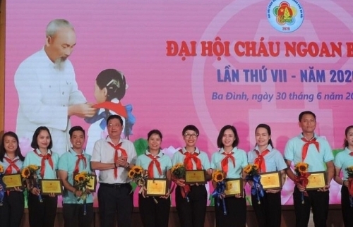 Vinh danh các tập thể, cá nhân quận Ba Đình có thành tích xuất sắc trong công tác Đội