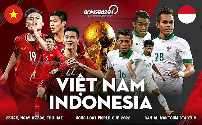 Việt Nam 4-0 Indonesia: 