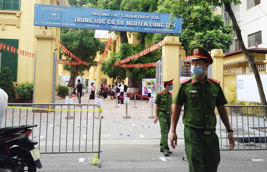 Hà Nội đảm bảo an ninh trật tự phục vụ tổ chức thi, tuyển sinh năm 2021
