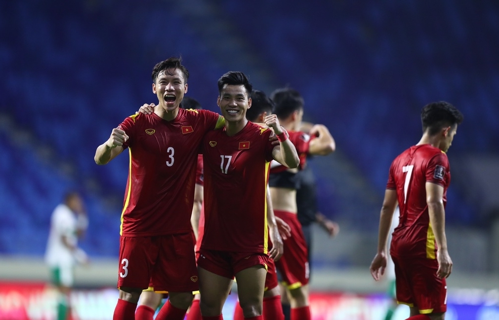 Đội tuyển Việt Nam thăng tiến trên bảng xếp hạng FIFA