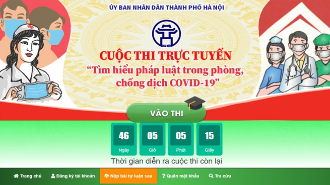 Đẩy mạnh tuyên truyền cuộc thi “Tìm hiểu pháp luật trong phòng, chống dịch Covid-19”