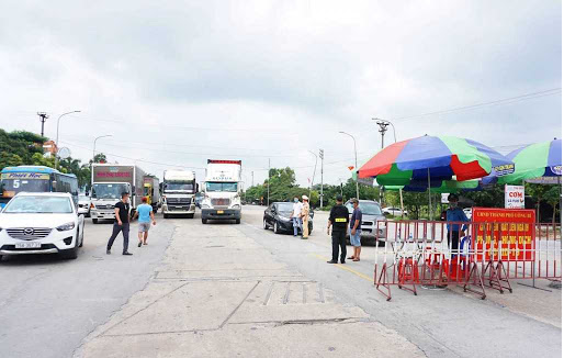 phương án chủ động phân luồng, nhận diện phương tiện từ xa, đảm bảo lưu thông nhanh nhất trong dịch bệnh Covid-19.