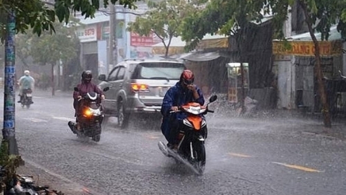 Bắc Bộ có mưa to, nguy cơ lốc sét và gió giật mạnh