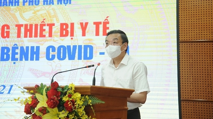 Hà Nội tiếp nhận hơn 100 tỷ đồng phục vụ phòng, chống dịch Covid-19