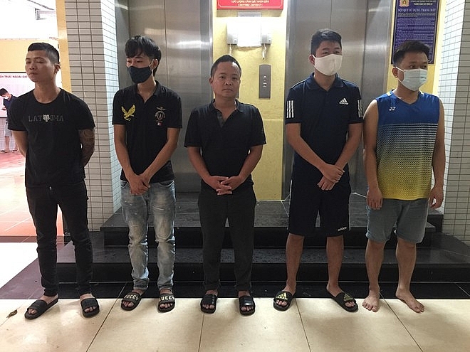 Các đối tượng trong vụ án.