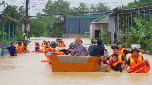 Xuất cấp vật tư, thiết bị phòng chống thiên tai và tìm kiếm cứu nạn