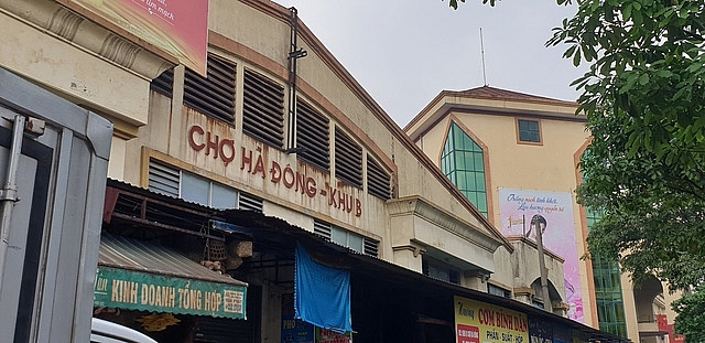 Hà Nội: Tạm thời đóng cửa chợ Hà Đông 3 ngày để phòng, chống dịch Covid-19