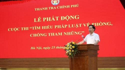 Phát động Cuộc thi "Tìm hiểu pháp luật về phòng, chống tham nhũng"