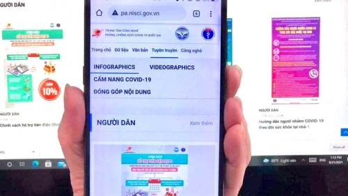 Ra mắt Cẩm nang điện tử phòng, chống dịch Covid-19
