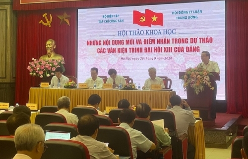 Những nội dung mới và điểm nhấn trong dự thảo các văn kiện trình Đại hội XIII của Đảng