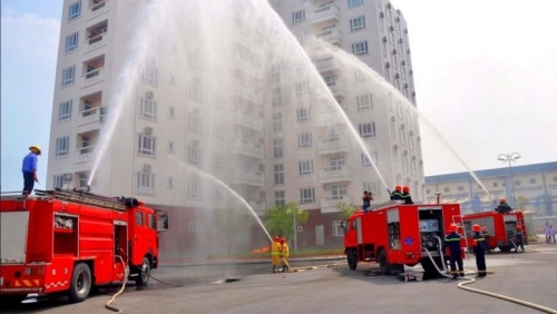 Chủ động phương án ứng phó thảm họa cháy lớn nhà cao tầng, khu đô thị, khu công nghiệp, khu dân cư