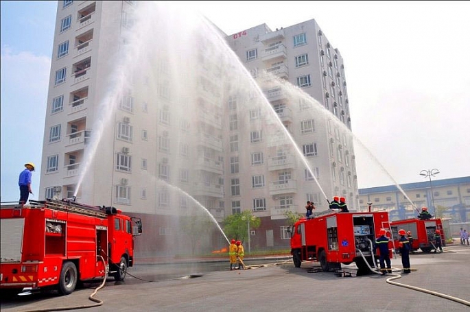 Chủ động phương án ứng phó thảm họa cháy lớn nhà cao tầng, khu đô thị, khu công nghiệp, khu dân cư