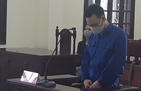 Bị cáo Trịnh Doãn Tấn tại phiên tòa