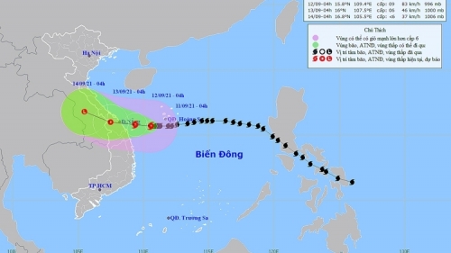 Tây Nguyên và Nam Bộ mưa lớn, bão số 5 tiến gần bờ