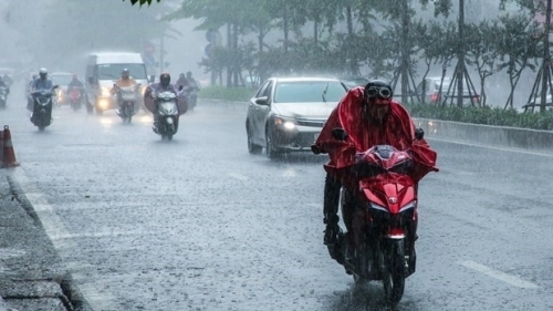 Các khu vực trên cả nước có mưa rào, đề phòng thời tiết nguy hiểm