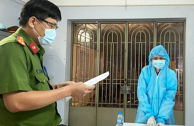Đối tượng Lê Thanh Phong bị tạm giữ hình sự để điều tra