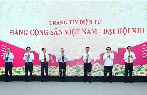 Khai trương Trang tin điện tử "Đảng Cộng sản Việt Nam - Đại hội XIII"