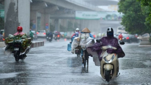 Bắc Bộ có mưa to, trời trở lạnh