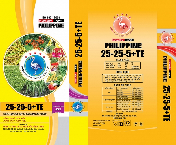 cong ty tnhh tm sx phan bon hung thinh luon lay chat luong san pham la hang dau