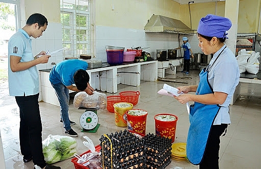 Kiểm soát chặt chẽ nguồn thực phẩm đầu vào tại bếp ăn trường học kiem soat chat che nguon thuc pham dau vao tai bep an truong hoc