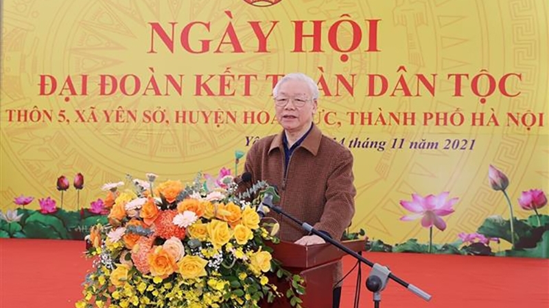 Toàn văn phát biểu của Tổng Bí thư Nguyễn Phú Trọng  tại Ngày hội Đại đoàn kết toàn dân tộc