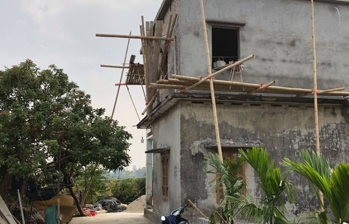 Sập giàn giáo xây nhà riêng ở Thái Bình, 3 người tử vong