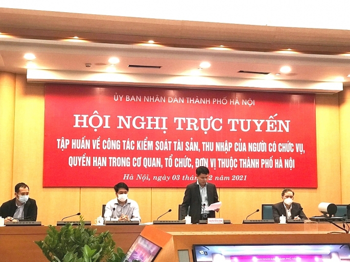 Tỷ lệ kê khai tài sản tư nhân ở Hà Nội đạt 99,9%
