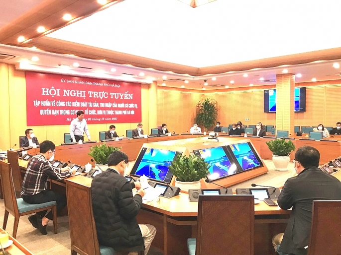 Tỷ lệ kê khai tài sản tư nhân ở Hà Nội đạt 99,9%