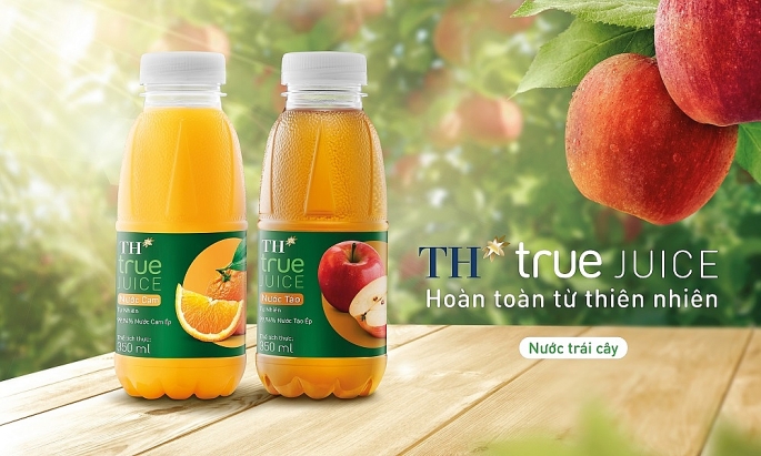 Nước trái cây TH true JUICE giàu vitamin và khoáng chất, giúp chống oxy hóa và tăng hỗ trợ miễn dịch.