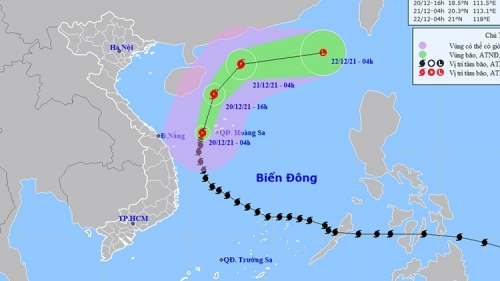 Bão số 9 gây gió mạnh trên biển, Bắc Bộ đêm và sáng trời rét