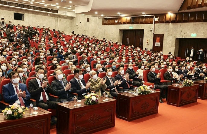 Các đại biểu dự Đại hội lần thứ XI Hội Nhà báo Việt Nam