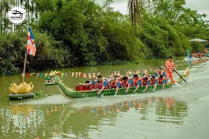 Hải Phòng: Lễ hội Chùa Linh Phúc tái hiện những trận thủy chiến lừng lẫy trên sông Bạch Đằng của Vua tôi nhà Trần
