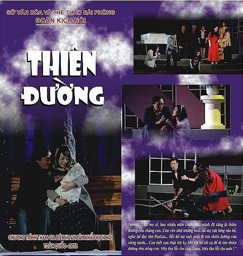 hai phong tang bang khen cho hai dien vien doan kich noi