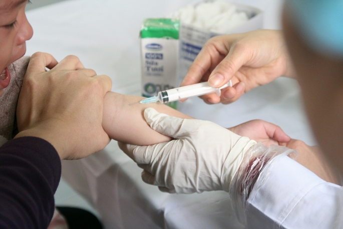 hang nghin hoc sinh duoc lay mau xet nghiem san lon mien phi o bac ninh