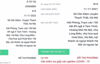 Lái xe luồng xanh bị quay đầu vì QR – Code tên tài xế thêm dấu nặng