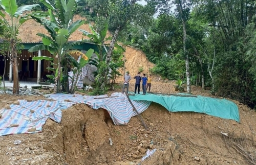 Huyện Hương Sơn chủ động ứng phó với bão số 8